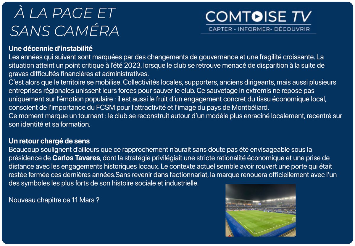 COMTOISE TV tweet media