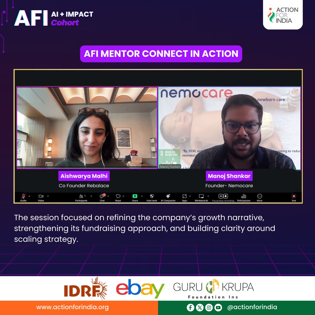 Action For India tweet media