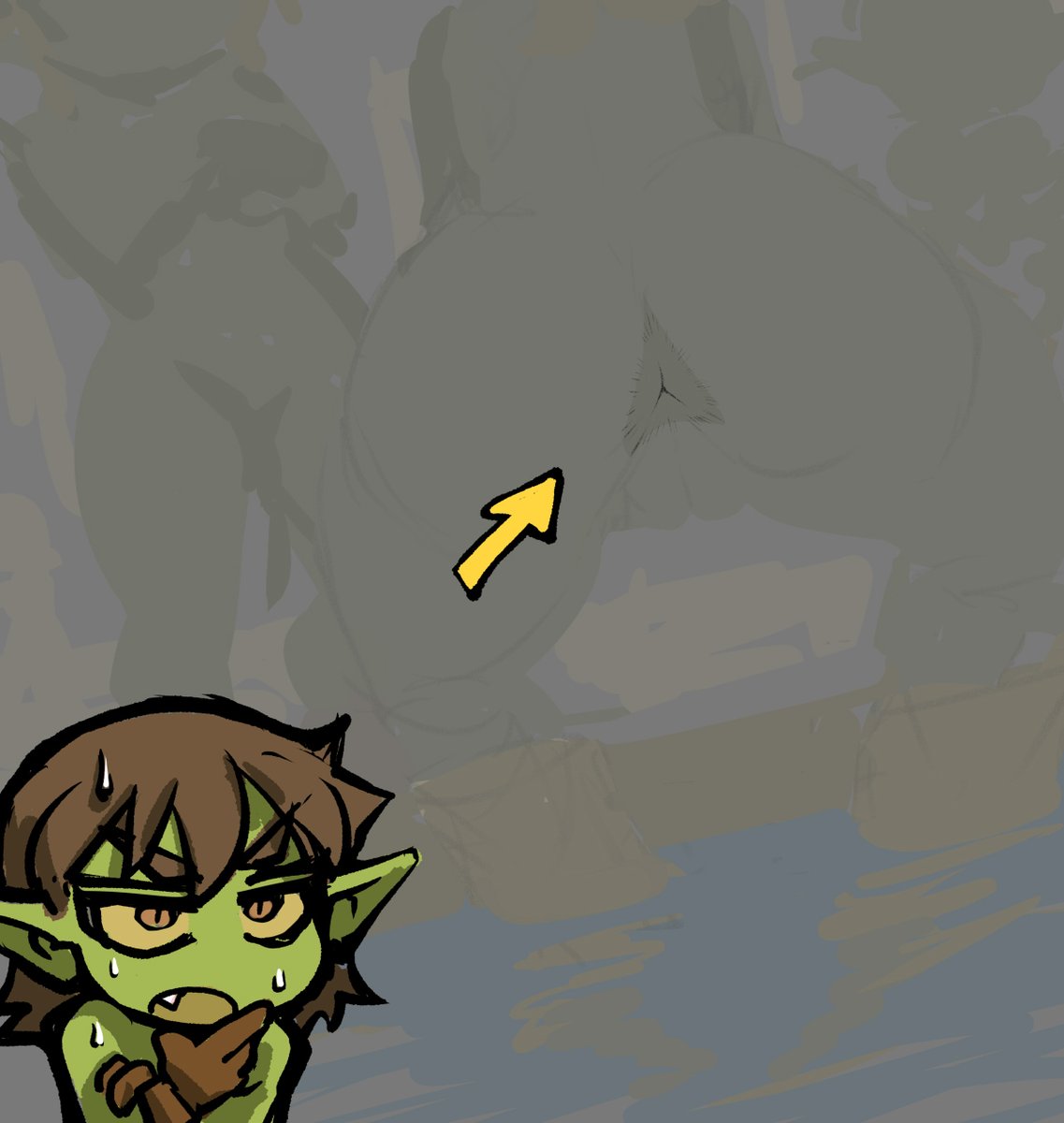 例えばそう…尻穴から清書を始めるタイプの人間 