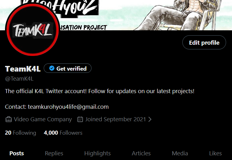 #Team4KL - Thank you for 4K follows!