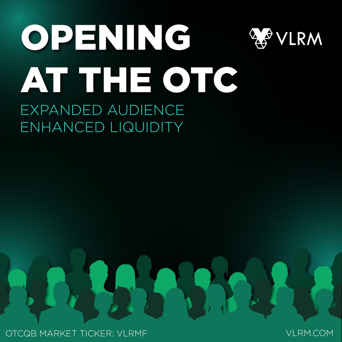 Opening at the OTC🔔

Valereum is pleased to announce its qualification for the OTCQB Venture Market in the United States. Under the ticker VLRMF, the stock can now be traded over the counter by brokers and dealers via the OTC, taking advantage of a direct and decentralised