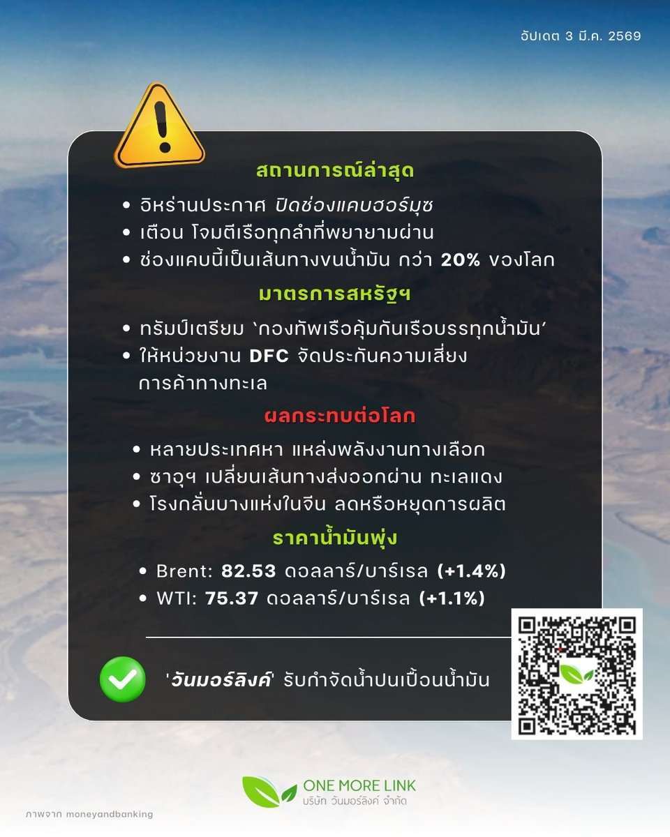 onemorelink's tweet image. ⚠️ Breaking! Iran has closed the Strait of Hormuz, and Trump has ordered the U.S. Navy to tighten security. Brent and WTI oil prices surged immediately.

Keep a close watch on this situation — it could definitely impact our wallets! 🛑📈🛢️

#StraitOfHormuz #OilPrices #OilUpdate