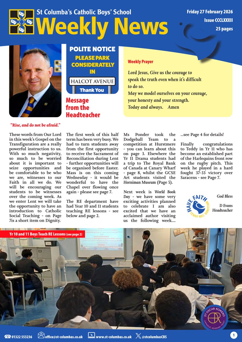 St Columba's tweet media