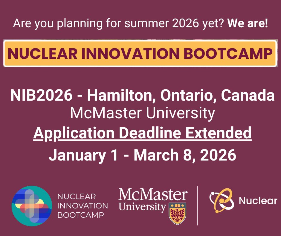 Nuclear Innovation Bootcamp tweet media