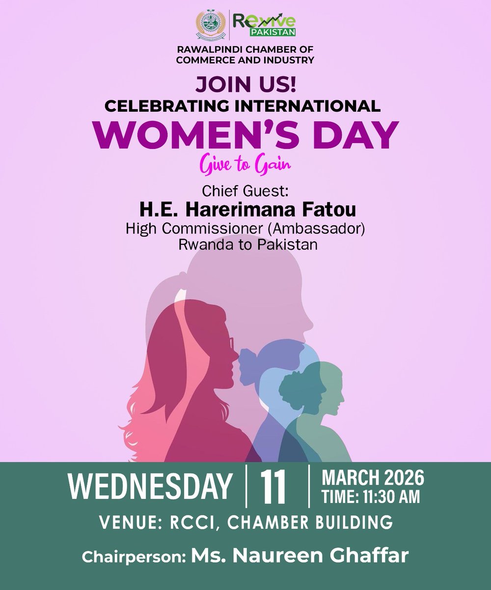 Rawalpindi Chamber of Commerce & Industry tweet media