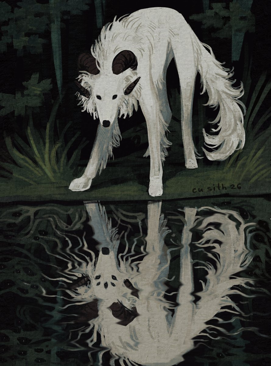 Cu Sith | Artist tweet media