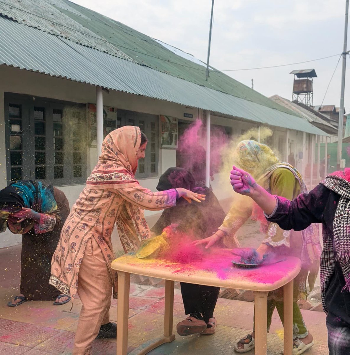 🌸 Holi Celebrations at Army HPCL Kashmir Super 50 (Med) 🌸

The festival of colors was celebrated with immense joy, unity, and positive energy at Army HPCL Kashmir Super 50 (Med). Students and faculty participated wholeheartedly, sharing laughter, sweets, and warm wishes.

Such
