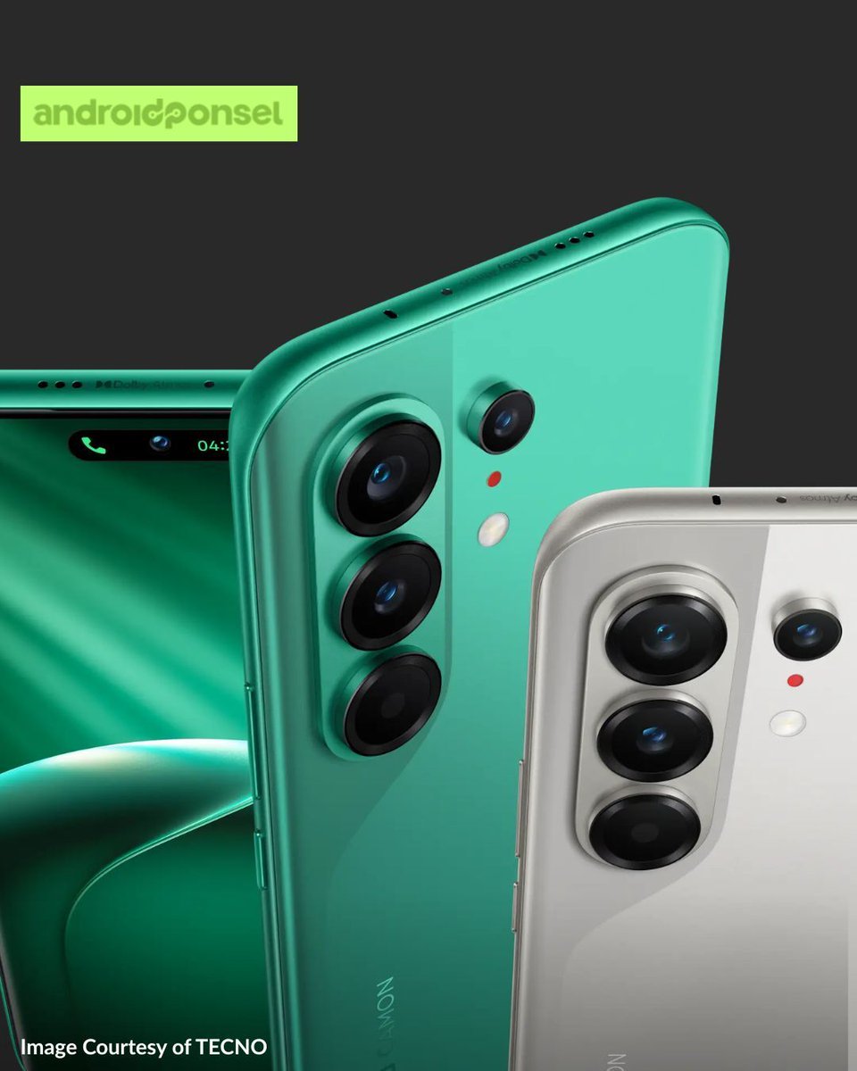 androidPonsel_'s tweet image. TECNO Camon 50 Pro 5G hadir dengan kamera telefoto 50MP + 3x optical zoom di kelas harga Rp5 jutaan.

HP ini juga membawa layar AMOLED 144Hz, Dimensity 7400 Ultimate, dan baterai 6500mAh.

Detail spesifikasi lengkapnya 👇
androidponsel.com/tecno-camon-50…

#smartphone #android #gadget