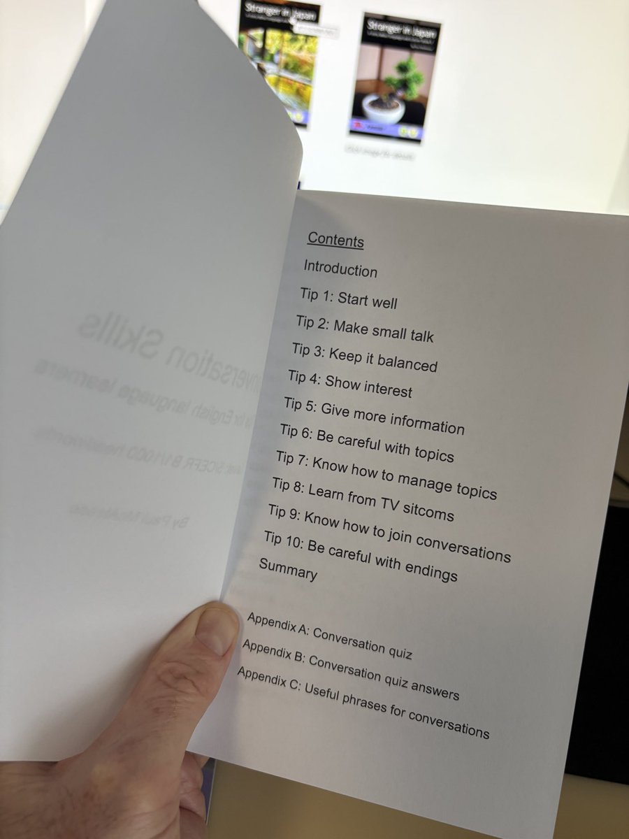 PomakaEnglish's tweet photo. One of my favorite ‘learning tip’ readers😍 Many of my learners have trouble starting, maintaining and (appropriately) ending conversations https://t.co/zh3GJ7xMno
#english #learningenglish #gradedreaders #extensivereading https://t.co/iBiKeLrVXE
