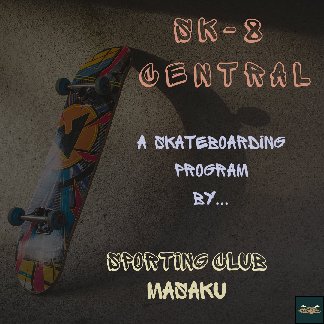SCMasaku's tweet photo. Ladies &amp; Gents, Girls &amp; Boys...

Introducing 🛹 SK-8 CENTRAL 🛹.

If you're ready to pick up skateboarding/longboarding or you know someone who is, share this post, have them DM us + you DM us too.

For more info, you could also get us on WhatsApp (LINK IN BIO).

✌️🛹 ... https://t.co/u9jItFjstj