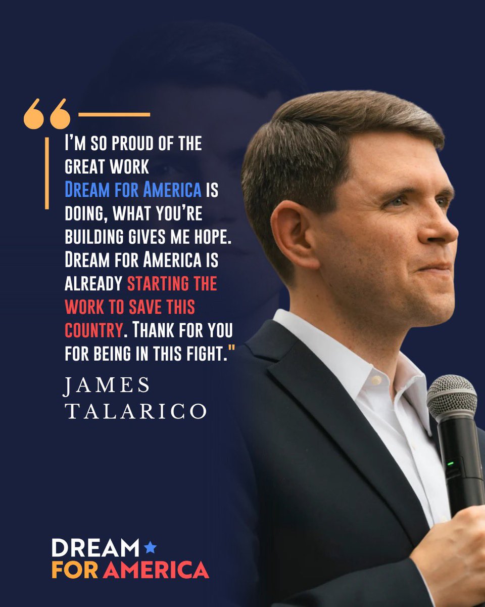 Dream for America tweet media