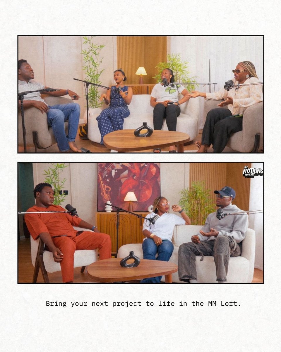 themastermindcc's tweet photo. Whether you’re a photographer, videographer, content creator, or brand team looking for a premium studio in Lagos, The MM Loft gives you a refined backdrop that makes your visuals stand out. https://t.co/1iHVnSVtNA