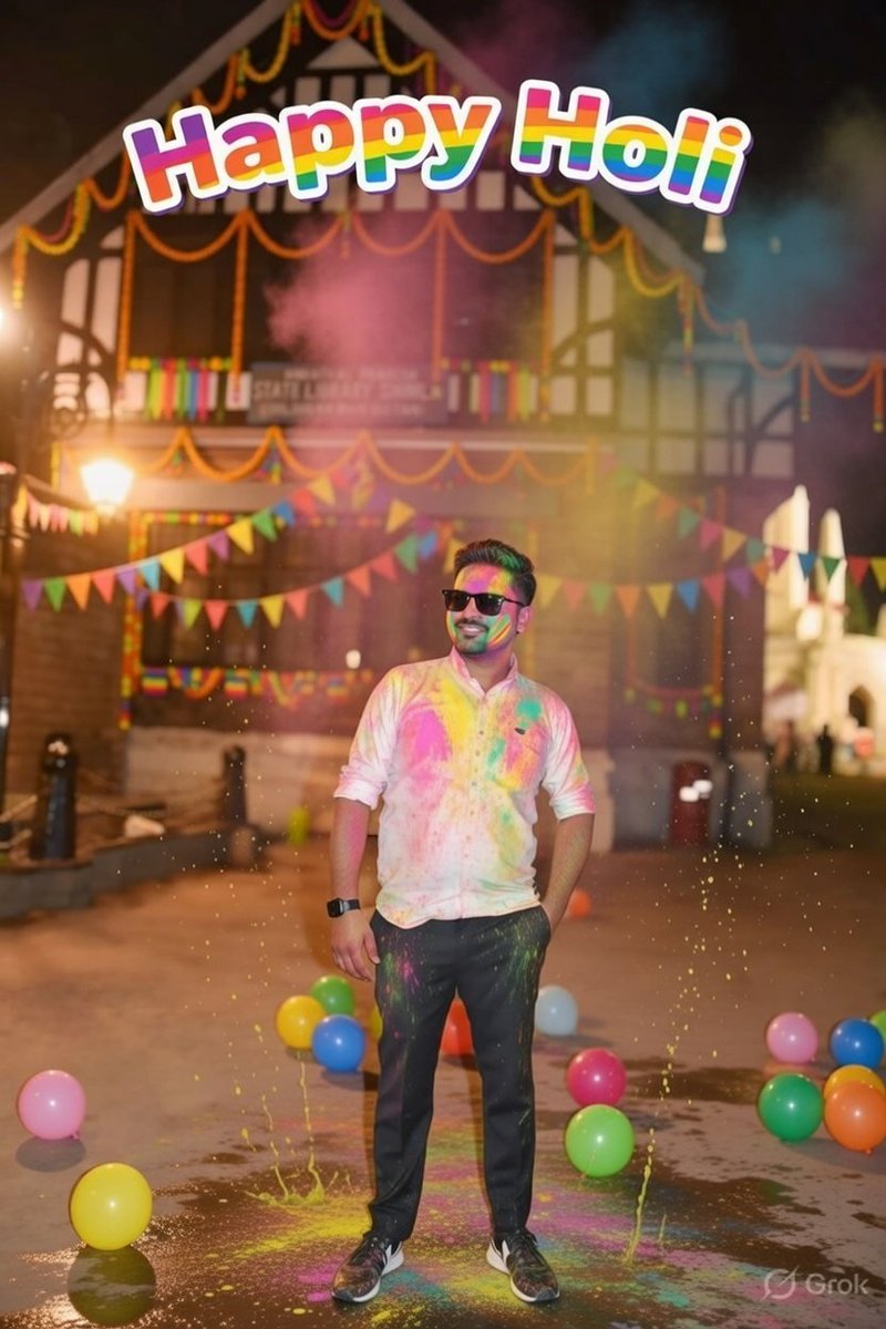 🌈 रंगों की खुशबू, प्यार की फुहार,
आपको मुबारक हो होली का त्यौहार।
#HappyHoli