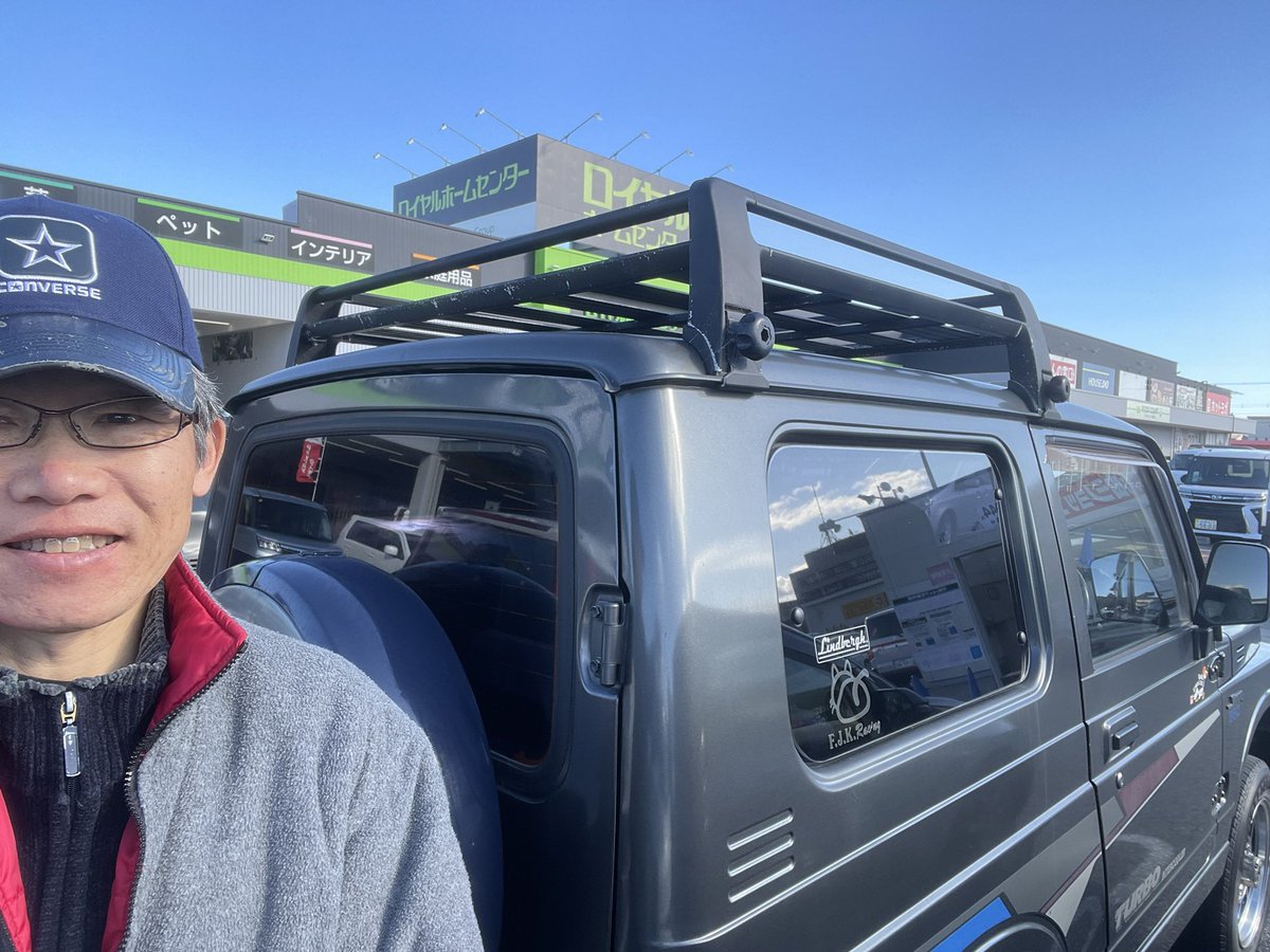 skytrain9's tweet image. ロイヤルホームセンターでショッピング。　#ja11 #ja11v #ja11v改 #ja11ジムニー #ジムニー