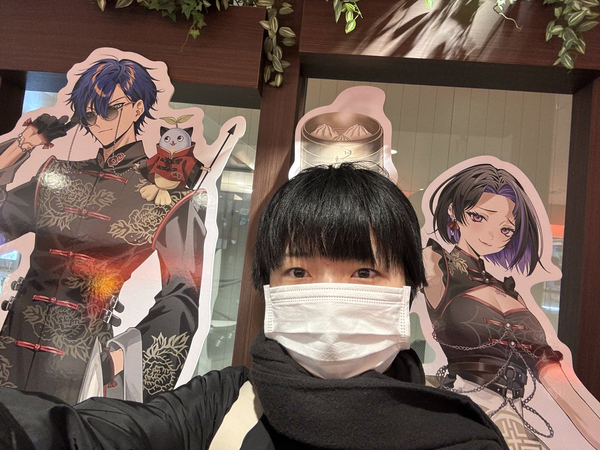 2時間早く来ちまったぜ #スイパラ #にじさんじコラボ