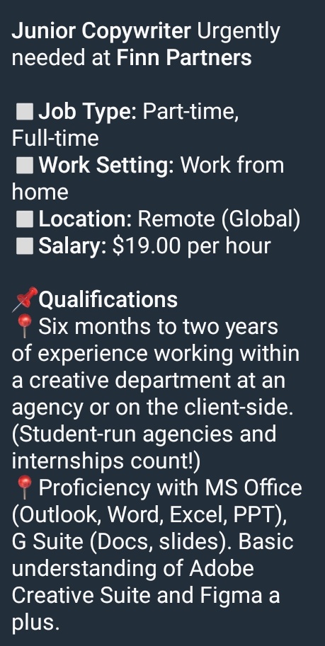 Mr Charles (Remote Jobs) tweet media