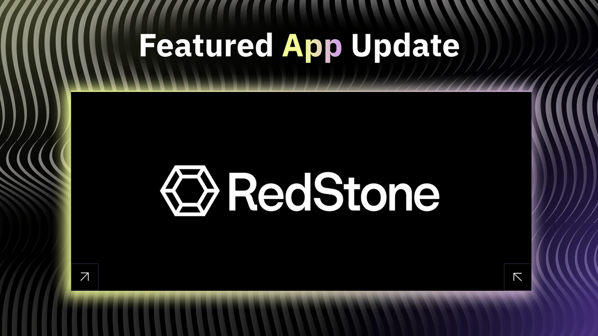 CantonFdn's tweet photo. Featured App Update #1:

@redstone_defi is now approved as a Featured App by Tokenomics group on @CantonNetwork🎊

RedStone is bringing institution-grade oracle rails to Canton; price & reference data that protocols can actually rely on when the flows are real (collateral valuation, liquidation thresholds, settlement, risk checks, etc.).

This is the kind of infra that quietly unlocks entire categories of DeFi & RWA apps. Excited to see RedStone ship fast and add a ton of value to the Canton ecosystem.