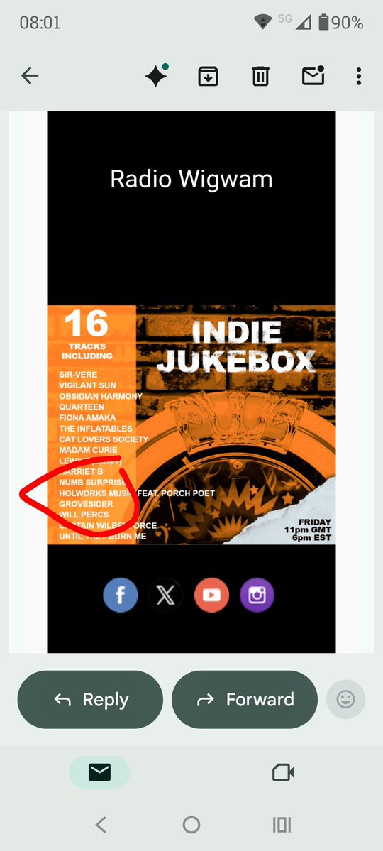 Grovesidermusic's tweet image. Featuring "Single Minded" from the lady album on @Radio_WIGWAM this coming Friday.
#grovesider 
#singleminded