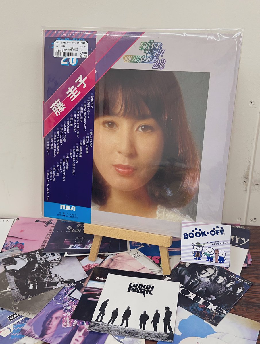 🎵🎵🎵🎵🎵🎵🎵 今日の1枚 #藤圭子 【LP盤】スーパーツインデラックス