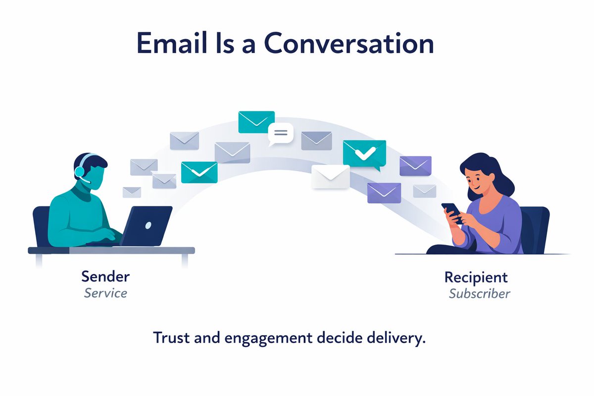EmailConsul's tweet photo. If 80% of your list belongs to one ISP, your deliverability depends on one filtering system.
One policy change
One engagement drop
One complaint spike
And most of your reach disappears.
That’s not risk.
That’s risk concentration. Read more https://t.co/sn2ijlz7Cu https://t.co/ySEkTCtyr1