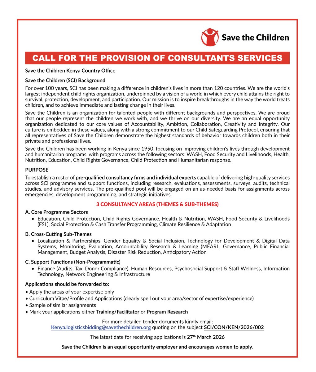 Save the Children Kenya & Madagascar tweet media