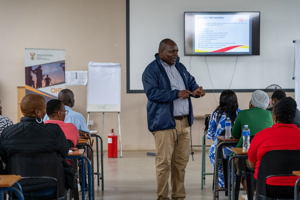 0861EMCARE's tweet image. We were honoured to welcome the @deptoflabour  to our Polokwane branch for Fire Fighting training.

Strengthening workplace safety through practical emergency response skills.

#FireFightingTraining #EMCARE #WorkplaceSafety