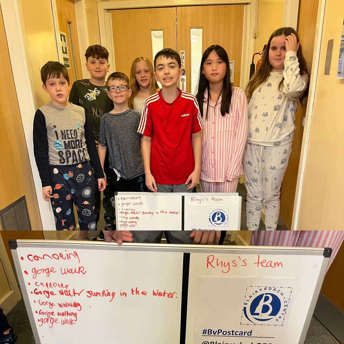 BlairvadachVMac's tweet photo. #BvPostcard
@BlairvadachOEC
@SunnysidePri #SunnysideBV26
Everyone wrote their favourite things about Blairvadach on postcards last night. https://t.co/5IrXmEkCMA