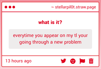 I'm fine, me and Paul are fine, we will have no more problems with the help of our therapist so rest assured.