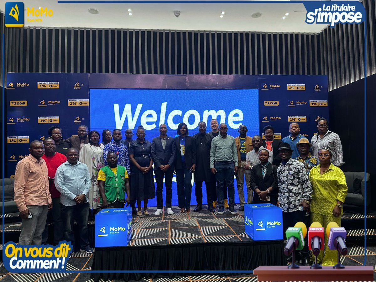 projecteurmag's tweet photo. MTN Cameroon lance « LA TITULAIRE S'IMPOSE » : tarifs harmonisés et gratuité des dépôts et transferts. 🚀💸
Retraits à 1 % HT (plafond 1 000 000 F) et remise de 25 % pour tous. L'essentiel pour votre pouvoir d'achat ! 📱✨

Focus : https://t.co/khBxHPX3zU

#MobileMoney #Fintech https://t.co/uErwxPWCqG