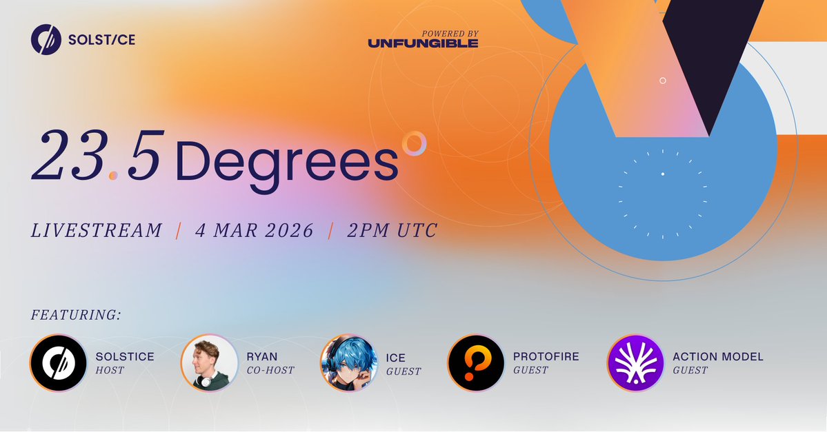 Solstice tweet media