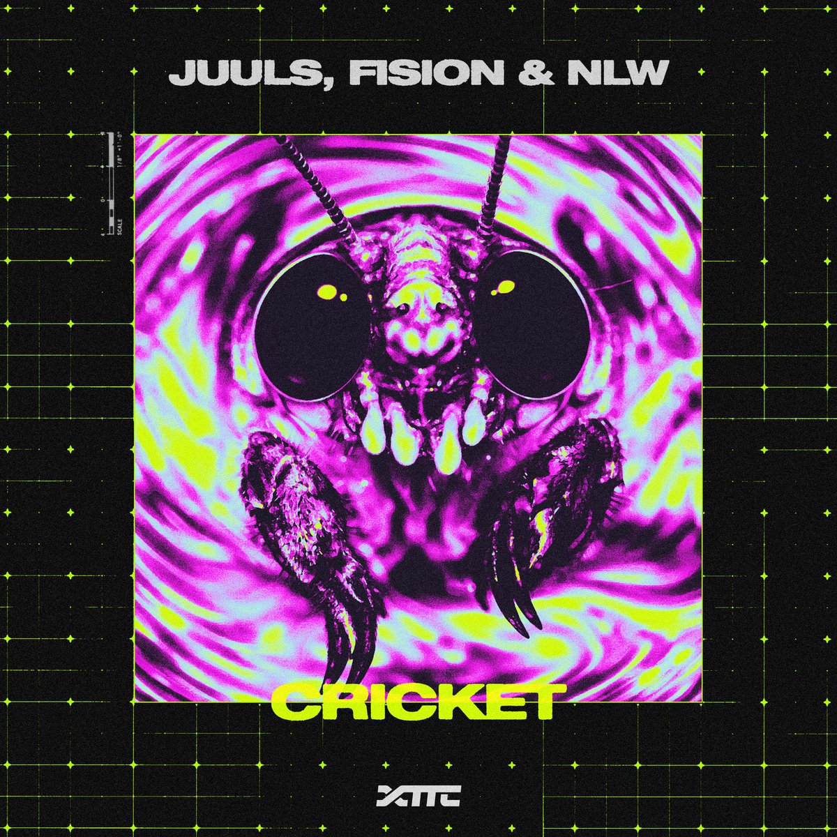 RevRecReleases's tweet photo. Title: Cricket
Artists: Fision, JUULS, NLW
Release date: 2026-03-13
Label: EXTATIC Records
Catalog number: XTTC060B
Genre: Techno (Peak Time / Driving)
Length: 3:48
BPM: 145
Listen preview: https://t.co/1nqxvb4Fzc https://t.co/cdJIW5uBRS