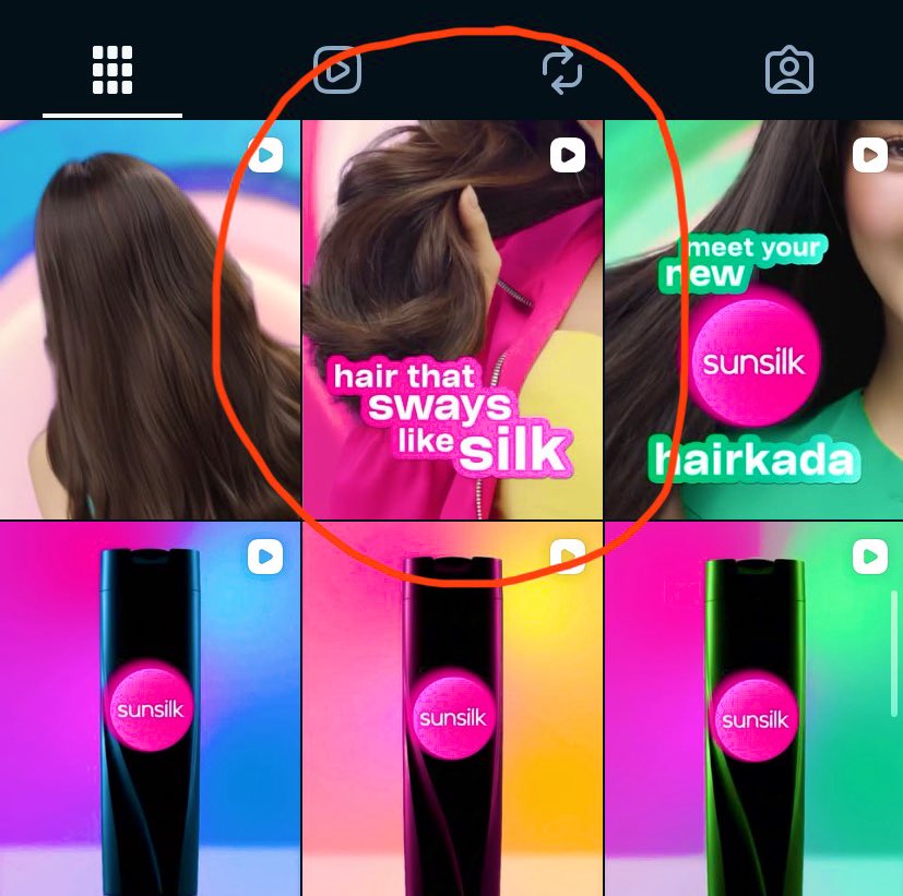 HELLO! EYES HERE.Engage on the circled post, go to Sunsilk’s instagram and like the post. 

EYES HERE. #BelleMariano