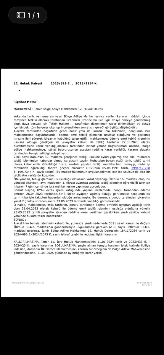 Av. Faruk ERDOĞAN tweet media