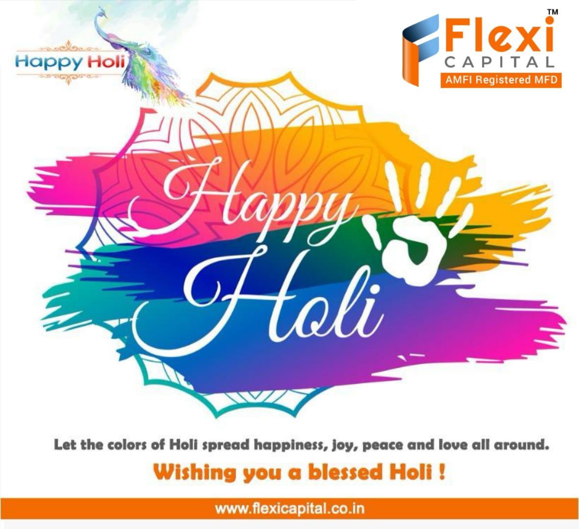 Wishing you happiness, health, and endless colours this Holi