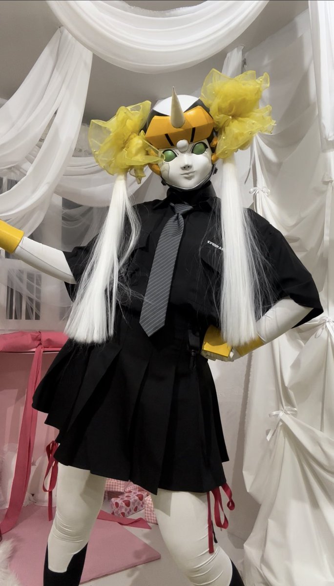 yunicaB_nyoROBO's tweet photo. ユニカβ🦄🪽にょロボてぃくすの投稿動画を楽しみましょう！#TikTok https://t.co/LVSJGhMR6C

遠いです‼︎

3/4🏫
TikTokお誕生日まで毎日投稿4日目🎁

#にょロボてぃくす
#3号機ユニカβ
#おにくスタジオ https://t.co/rRIZd4nNbm