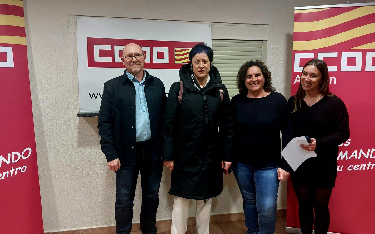 Comisiones Obreras Aragón tweet media
