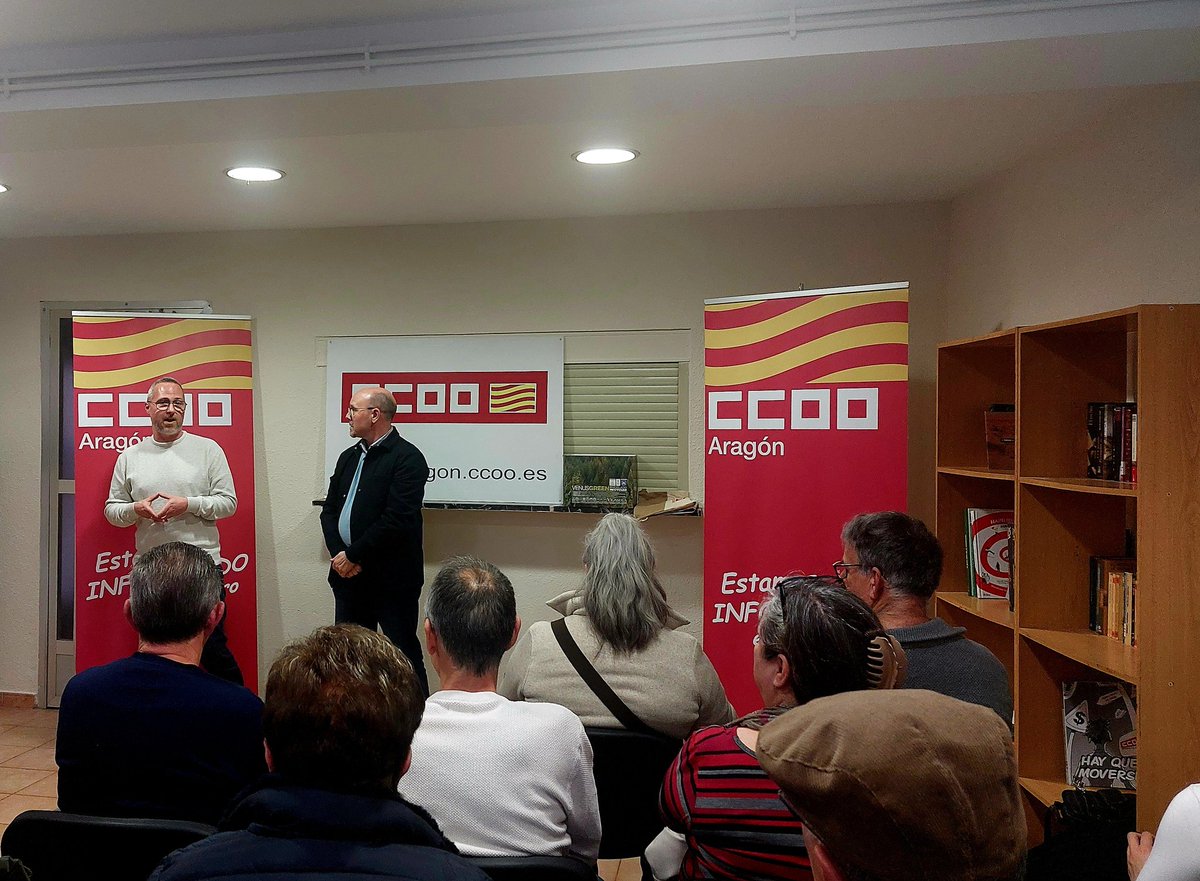 Comisiones Obreras Aragón tweet media