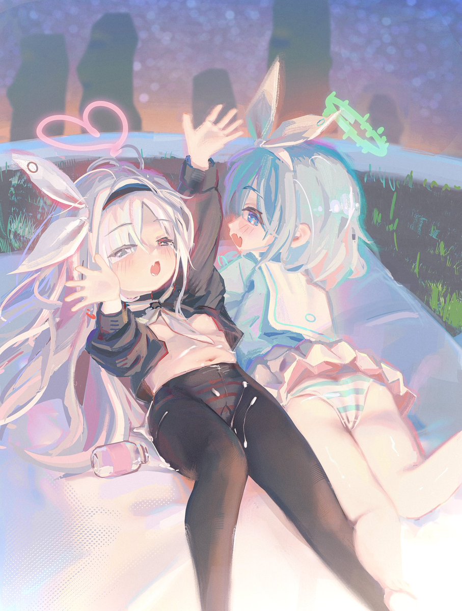 #ブルアカ
睡觉不搭帐篷嘛 