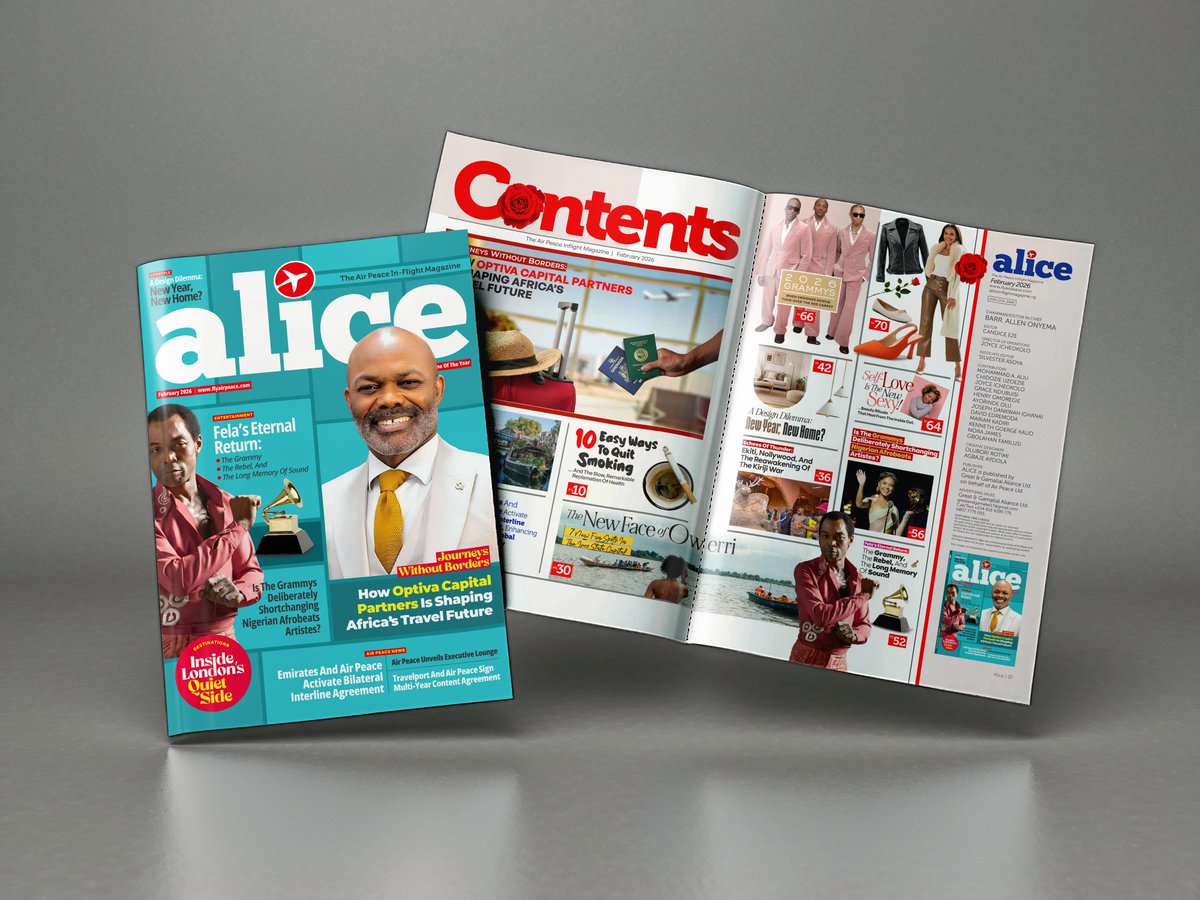 The February Issue of Alice Magazine is HERE and we didn't come to play.

This month, we're taking you on a journey. From the quiet, hidden gems of London's lesser-known streets, to the pulsing heart of Afrobeats culture and the Grammy conversation Nigeria can't stop having.