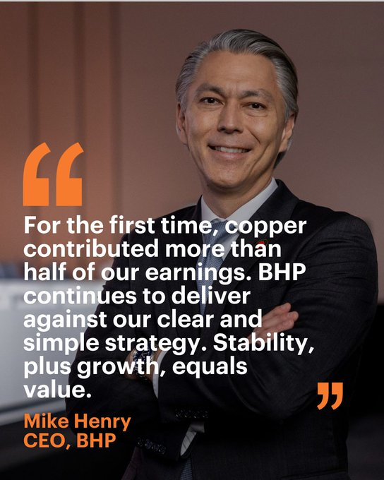 Our half-year 2026 results reflect strong operational and financial performance, underpinned by a clear focus on safety, disciplined execution and growth in future-facing commodities.