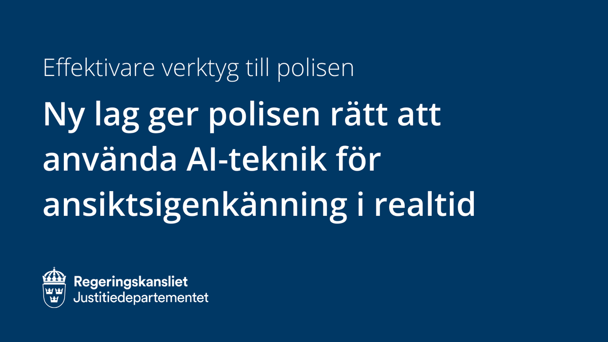 Justitiedepartementet tweet media