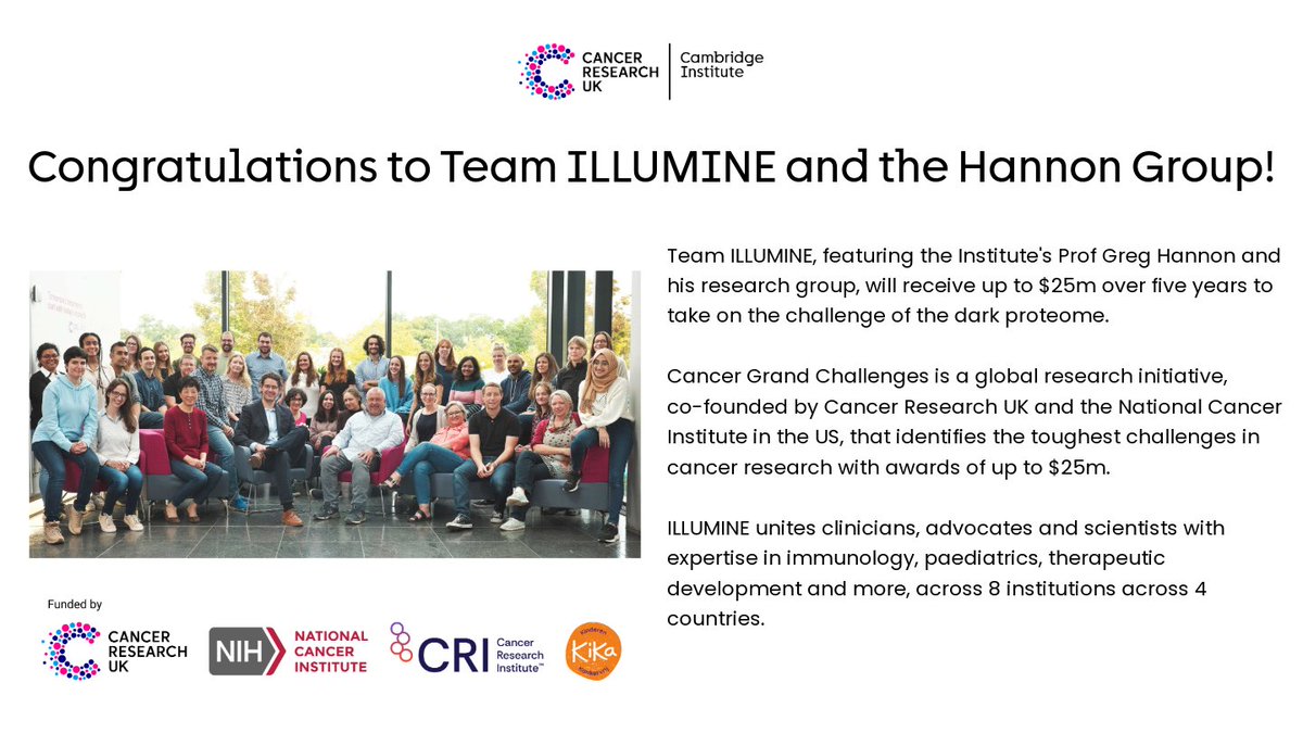 CRUK Cambridge Institute tweet media