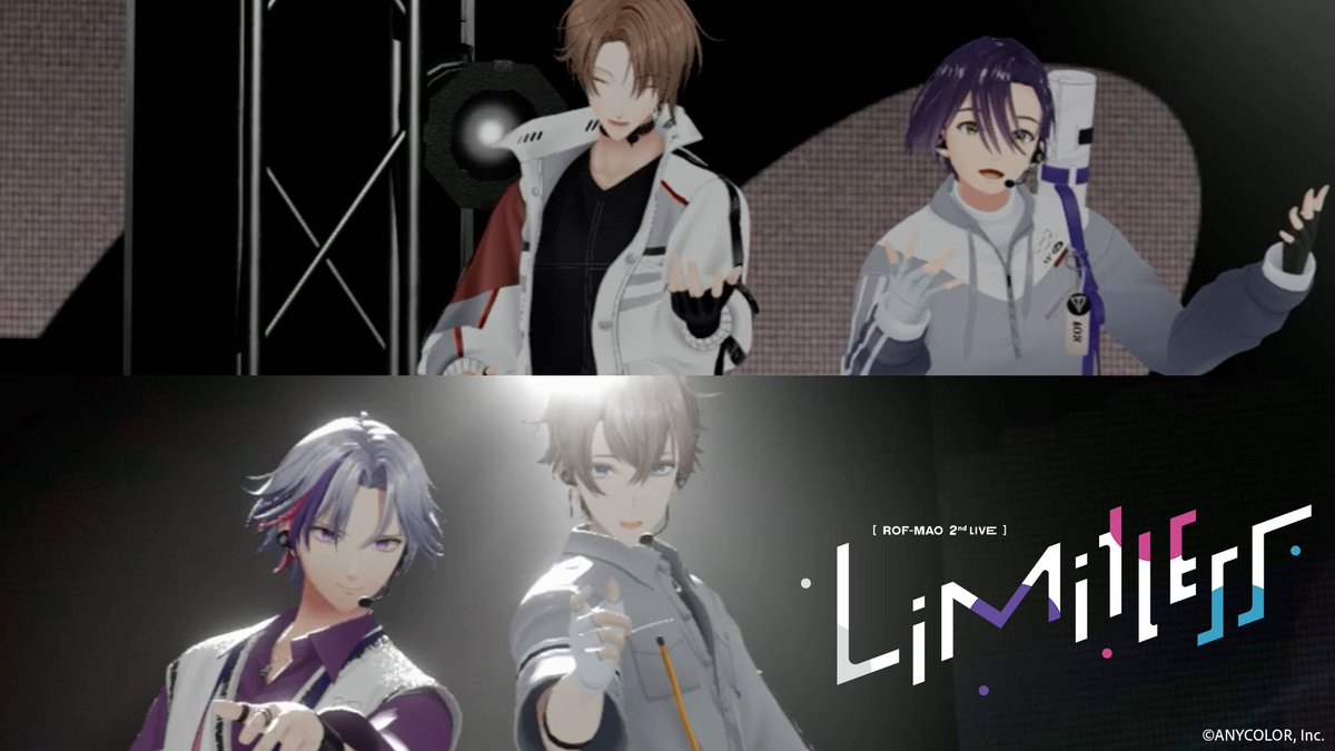 【#ROFMAO_2ndライブ 映像公開📢】

ROF-MAO 2nd LIVE - Limitless Blu-rayに収録されている「Bring it on」のライブ映像を公開しました✨
youtu.be/XS6QazG3bUw

▼Blu-rayの購入ページはこちら
にじストア：shop.nijisanji.jp/TAG_864
各店舗：rof-mao.lnk.to/limitlessTP

▼詳細はこちら