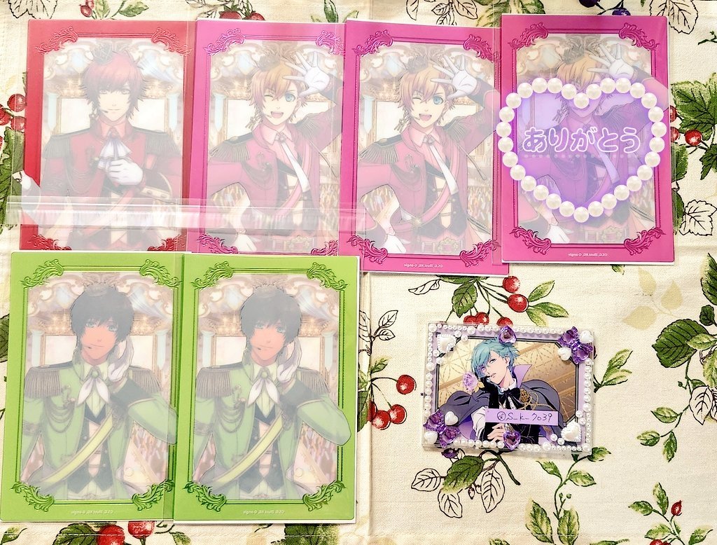 交換】うたプリ ブロメイト クリアカード 特典 コースター 譲➡クリカ