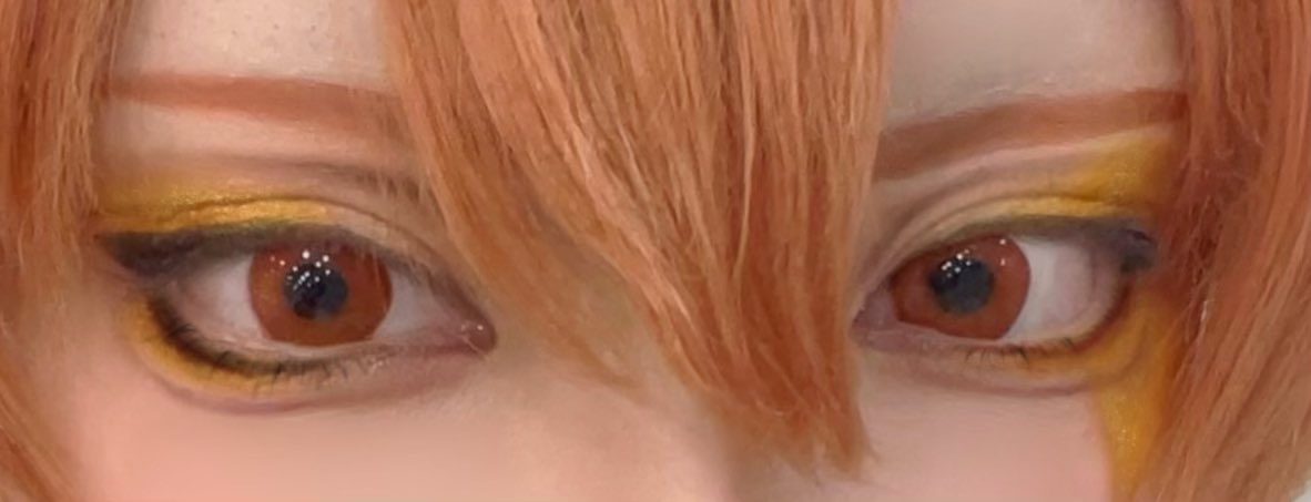 ♥️のアイメイク(制服/💎)