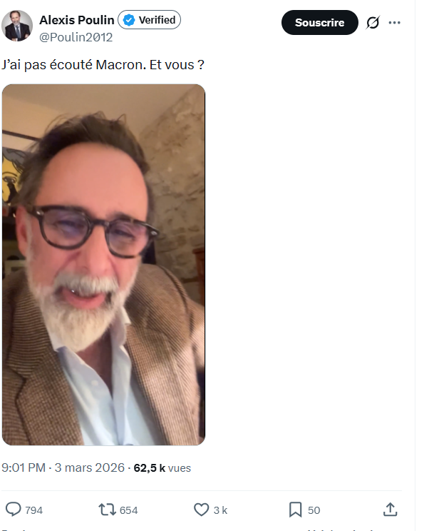 GrandSachoir's tweet image. C'est fou le nombre de Qonpis suce Poutine qui n'ont pas regardé #macron20h mais qui en commentent le moindre détail...
