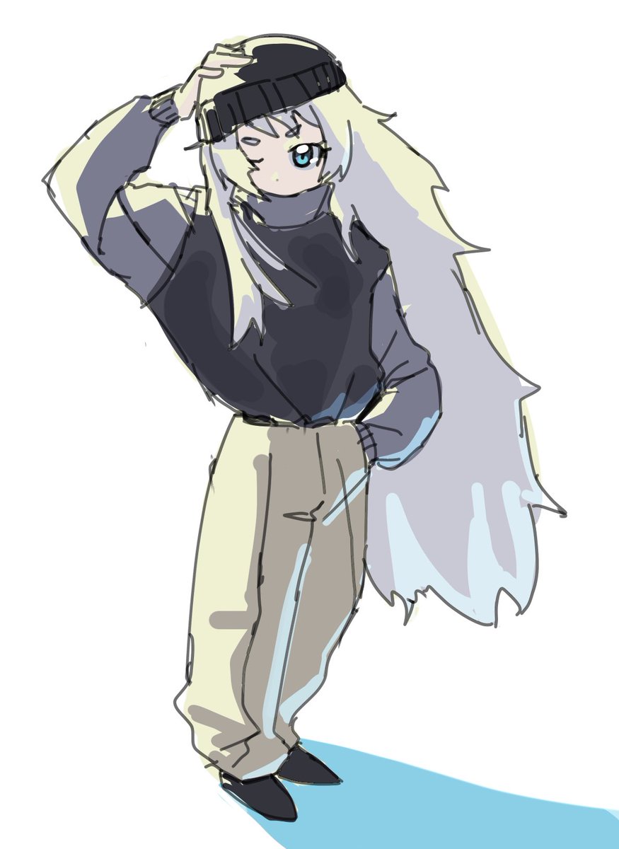 柚子しょうこ🤍NIKKE描いてます💙 tweet media