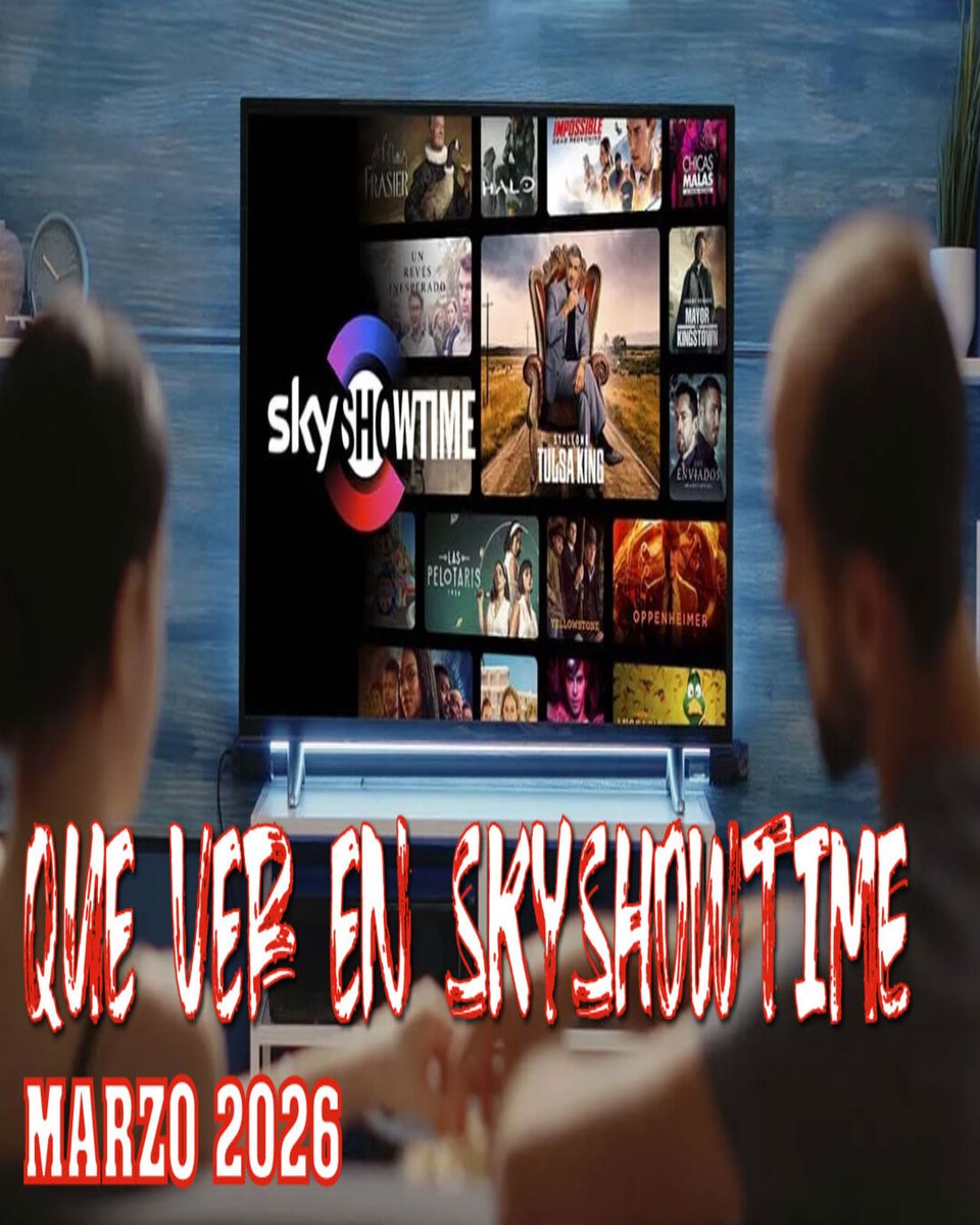 ButacaMax's tweet image. 🔥 ¿Buscas algo bueno para ver en SkyShowtime en marzo de 2026? 🔥

He recopilado las mejores películas y series disponibles ahora mismo 👇
butacamax.com/reportajes/que…

#QueVer #Streaming #Películas #Series #SkyShowtime
