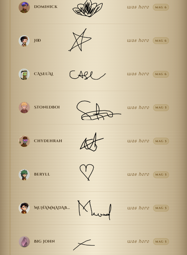 A small signature, a lasting memory.
I’ve added mine to the <a href="/SeismicSys/">Seismic</a> book, now it’s your turn to be part of the story. 
 seismic-scroll-id.vercel.app/directory.html
<a href="/NoxxW3/">Noxx</a> <a href="/xealistt/">Xealist</a> <a href="/heathcliff_eth/">Heathcliff</a>