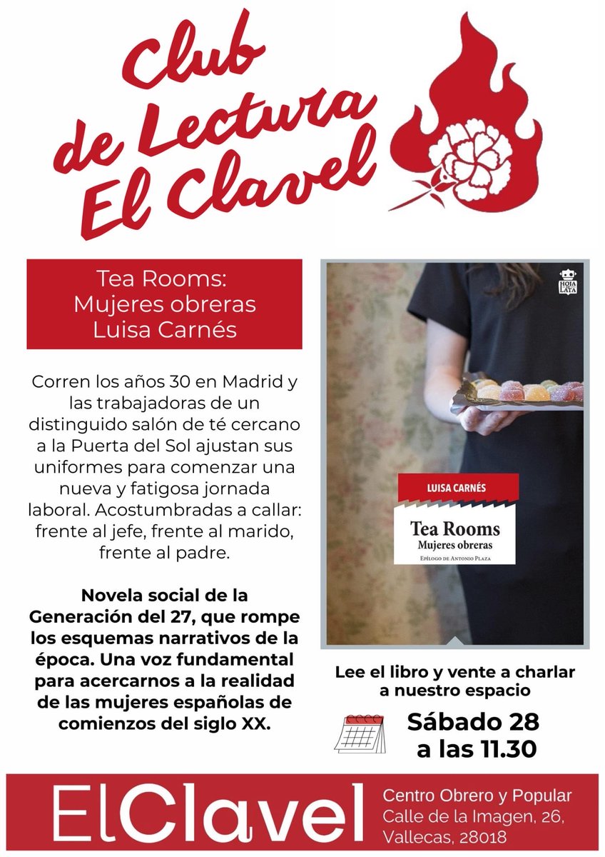 El Clavel. Centro Obrero y Popular. tweet media